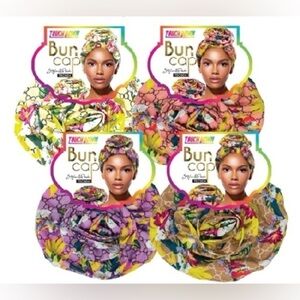 Bun Cap Head Cover Hair Wrap New
